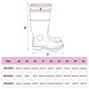 vidaXL Cizme de ploaie, negru, PVC, mărime 40