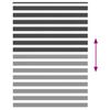 vidaXL Jaluzea tip zebra neagră lățime țesătură 160,9 cm poliester