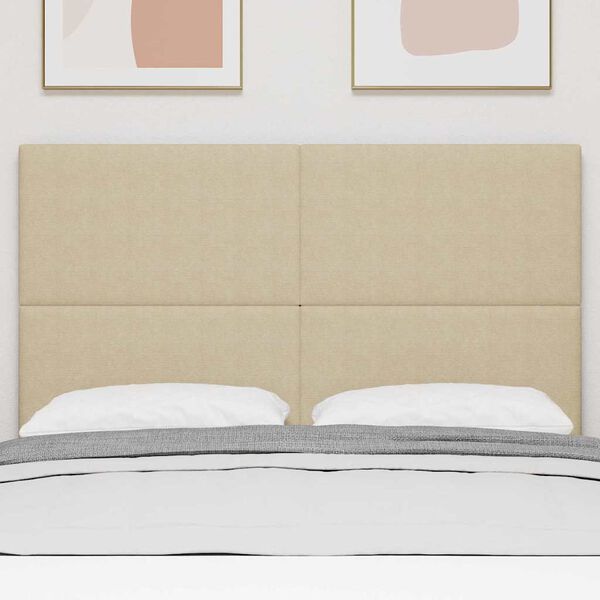 vidaXL Tăblie LED cu lumini cu bandă LED Gri Verde 144 cm Poliester