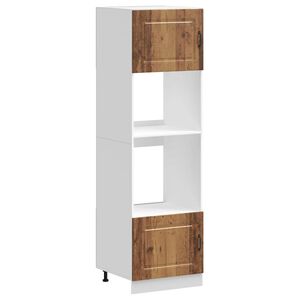 vidaXL Dulapuri pentru cuptor 2 buc Kalmar Lemn vechi Lemn prelucrat