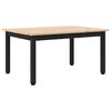 vidaXL Masă de cafea natural 70 x 50 x 36 cm Lemn de pin masiv