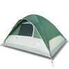 vidaXL Cort de camping cupolă pentru 6 persoane, verde, impermeabil