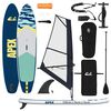 vidaXL Tablă SUP gonflabilă cu Vela APEX 330 x 76 x 15 cm albastru