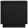 vidaXL Noptiere, 2 buc., negru, 40x30x40 cm, lemn masiv de pin
