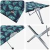 vidaXL Pat pliabil pentru camping 2 pcs Pădure 194 x 62,5 x 42,5 cm