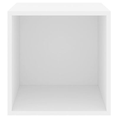 vidaXL Dulap de perete, alb, 37x37x37 cm, lemn prelucrat