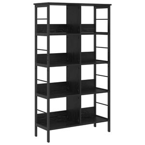 vidaXL Raft pentru cărți 8 niveluri 82 x 32 x 144,5 cm Lemn prelucrat