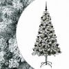 vidaXL Brad de Crăciun artificial cu globuri 120 cm 150 LED-uri