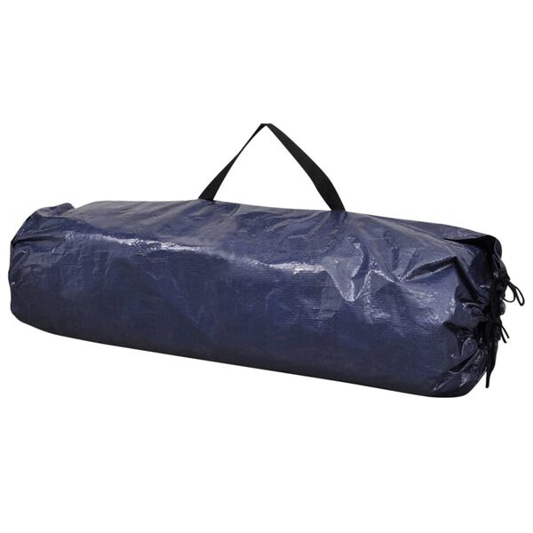 vidaXL Cort pentru depozitarea bicicletei 200 x 80 x 150 cm, Albastru