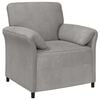 vidaXL Sofa cu un loc Gri deschis 88 x 83 x 95 cm Catifea