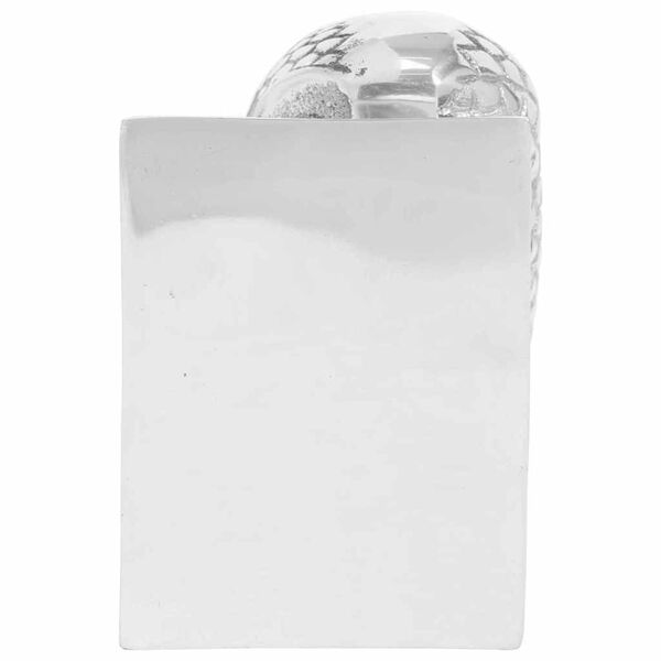vidaXL Suporturi pentru cărți 2 pcs Argintiu 7 x 9 x 11 cm Aluminiu