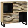 vidaXL Bufetă Maro 80 x 33 x 75 cm Lemn masiv de mango
