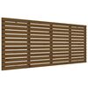 vidaXL Tăblie de pat pentru perete maro miere, 166x3x91,5 cm, lemn pin