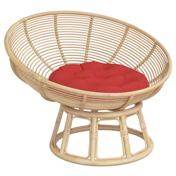 vidaXL Pernă rotundă roșu, &Oslash; 60 x11 cm, țesătură Oxford