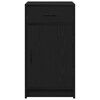 vidaXL Bufet cu sertar Stejar negru 40 x 40.5 x 75 cm Lemn compozit
