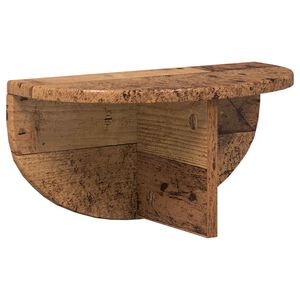 vidaXL Raft de perete Lemn vechi 38 x 19 x 19 cm Lemn compozit