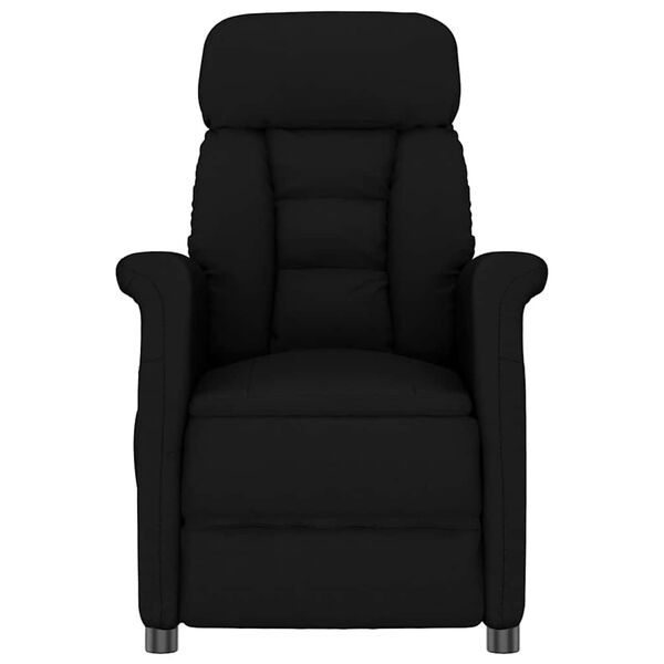 vidaXL Scaun Recliner Negru Negru 70.5 x 96.5 x 95 cm