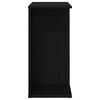 vidaXL Noptiera Stejar negru 46,5x29x61 cm Lemn prelucrat