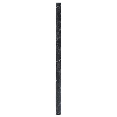 vidaXL Autocolant pentru mobilier, negru marmură, 90x500 cm, PVC