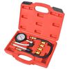 vidaXL Set tester compresie pentru motor pe benzină, 8 piese