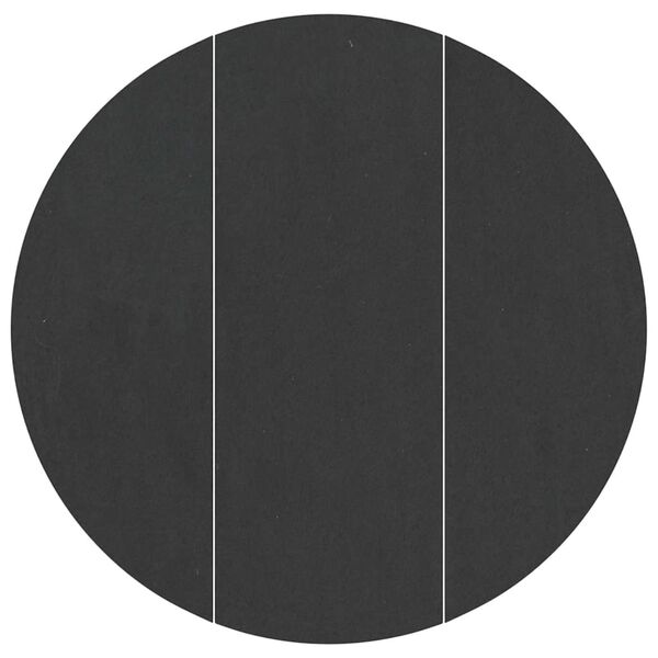 vidaXL Folie pentru Bază de Piscină Negru Ø 366 cm