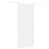 vidaXL Ușă glisantă 93 x 211 cm Lemn prelucrat Alb