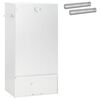vidaXL Cuptor pentru Fumat 3 buc. 44,5 x 29 x 83 cm Oțel galvanizat