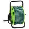 vidaXL Tambur furtun autonom verde set racorduri furtun 0,5" 20 m PVC