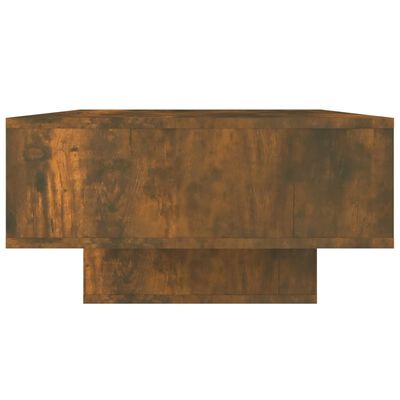 vidaXL Măsuță de cafea, stejar fumuriu, 102x55x42 cm, lemn prelucrat