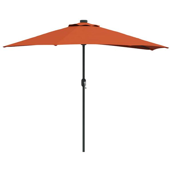 vidaXL Parasol de Grădină Terracota 294 x 150 x 224 cm