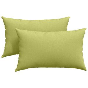 vidaXL Perne pentru canapea 2 pcs Verde deschis 50 x 30 cm țesătură
