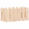 vidaXL Jardinieră grădină design gard, 60x30x30 cm, lemn masiv de pin
