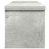 vidaXL Rafturi de bucătărie stivuibile 2 buc Beton Gri 60x15x16 cm