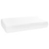 vidaXL Perna de Somn Simplu Alb 60 x 37 x 12,5 cm Spumă cu Memorie