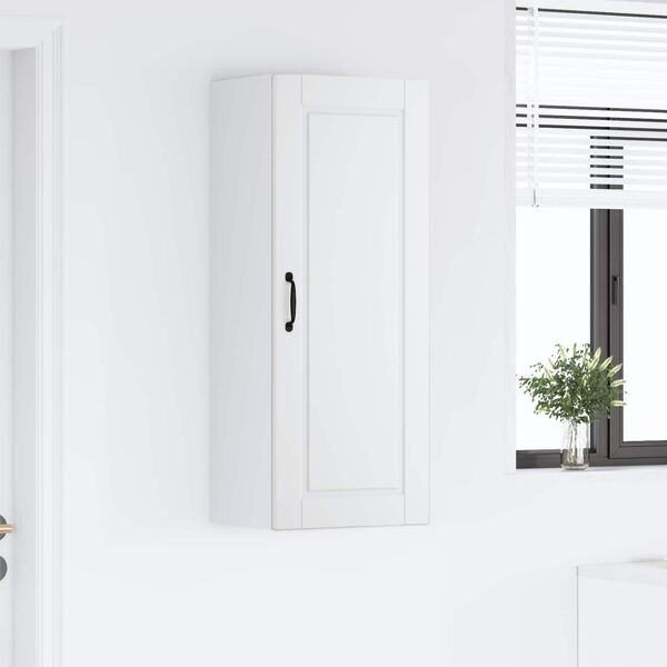 vidaXL Dulap de bucătărie cu raft Alb 40 x 31 x 100 cm Lemn compozit