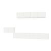 vidaXL Set dulap TV, 5 piese, alb, lemn prelucrat