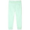 Pantaloni de trening pentru copii, verde aprins, 104
