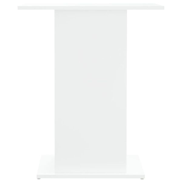 vidaXL Suport pentru acvariu, alb, 60,5x36x72,5 cm, lemn prelucrat