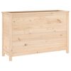 vidaXL Strat &icirc;nălțat de grădină, 119,5x40x78 cm, lemn masiv de pin