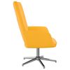 vidaXL Scaun de relaxare, galben muștar, catifea