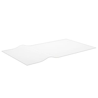 vidaXL Folie de protecție masă, transparent, 180 x 90 cm, PVC, 2 mm
