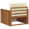 vidaXL Set de canapele de exterior Lemn de acacia solid și poliester