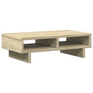 vidaXL Suport de monitor, stejar sonoma, 50x27x15 cm, lemn prelucrat