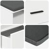 vidaXL Bancă pentru hol cu pernă cu sertar Alb 100 x 38 x 46 cm