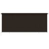 vidaXL Jaluzea tip rulou de exterior, maro, 350x140 cm, HDPE
