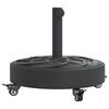 vidaXL Suport umbrelă pentru st&acirc;lpi &Oslash;38 / 48 mm, 27 kg, rotund
