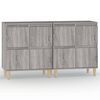 vidaXL Dulapuri, 2 buc, sonoma gri, 60x35x70 cm, lemn prelucrat