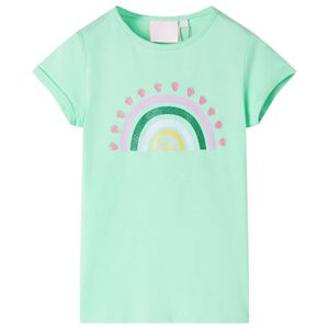 Tricou pentru copii, verde strălucitor, 104