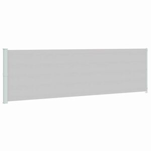 vidaXL Copertină laterală retractabilă de terasă, gri, 180x614 cm