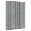 vidaXL Panou de acoperiș 36 buc. Argintiu 60 x 45 cm Oțel galvanizat